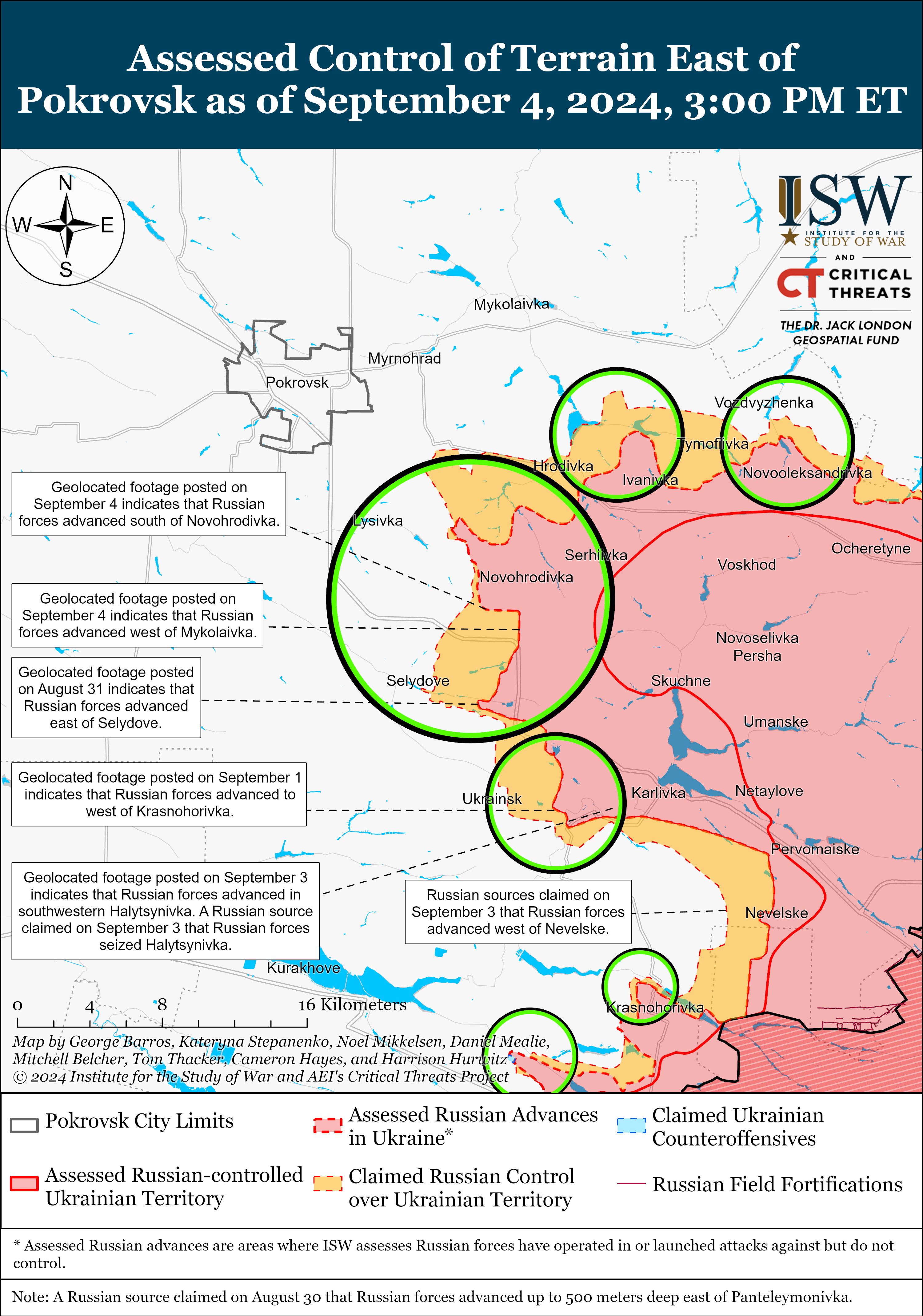 ЗСУ відновили позиції на Донбасі, але й РФ має успіхи: карти ISW